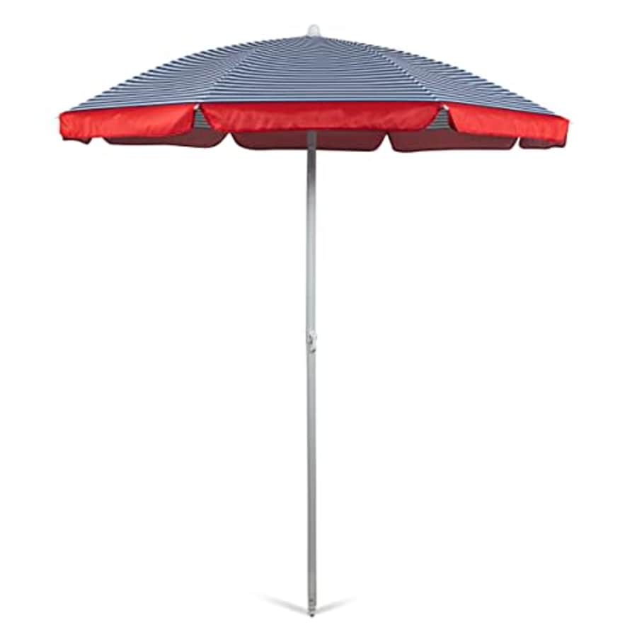 Picnic Time ONIVA Outdoor Canopy Sunshade Beach Umbrella 5.5', Small Patio Umbrella, Beach Chair Umbrella, for $45 Picnic Time ONIVA Outdoor Canopy Sunshade Beach Umbrella 5.5', Small Patio Umbrella, Beach Chair Umbrella, for $45