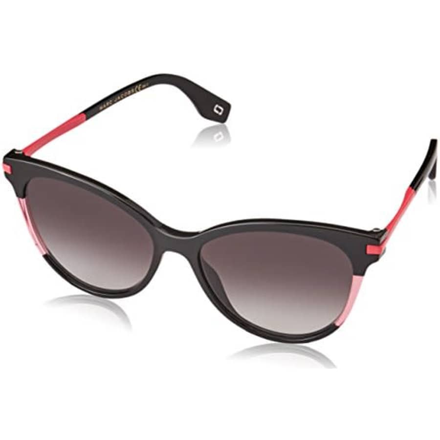 Marc Jacobs Women's MARC295/S Cat-Eye Sunglasses, BLK Fuchs, 55 mm for $44
