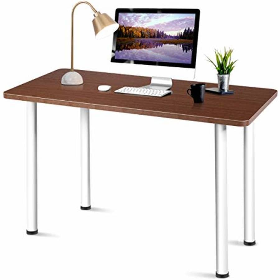 Tangkula 47 Computer Desk, Multi-Use Writing Table Modern Simple Study Desk Writing Desk for Home for $50 Tangkula 47 Computer Desk, Multi-Use Writing Table Modern Simple Study Desk Writing Desk for Home for $50