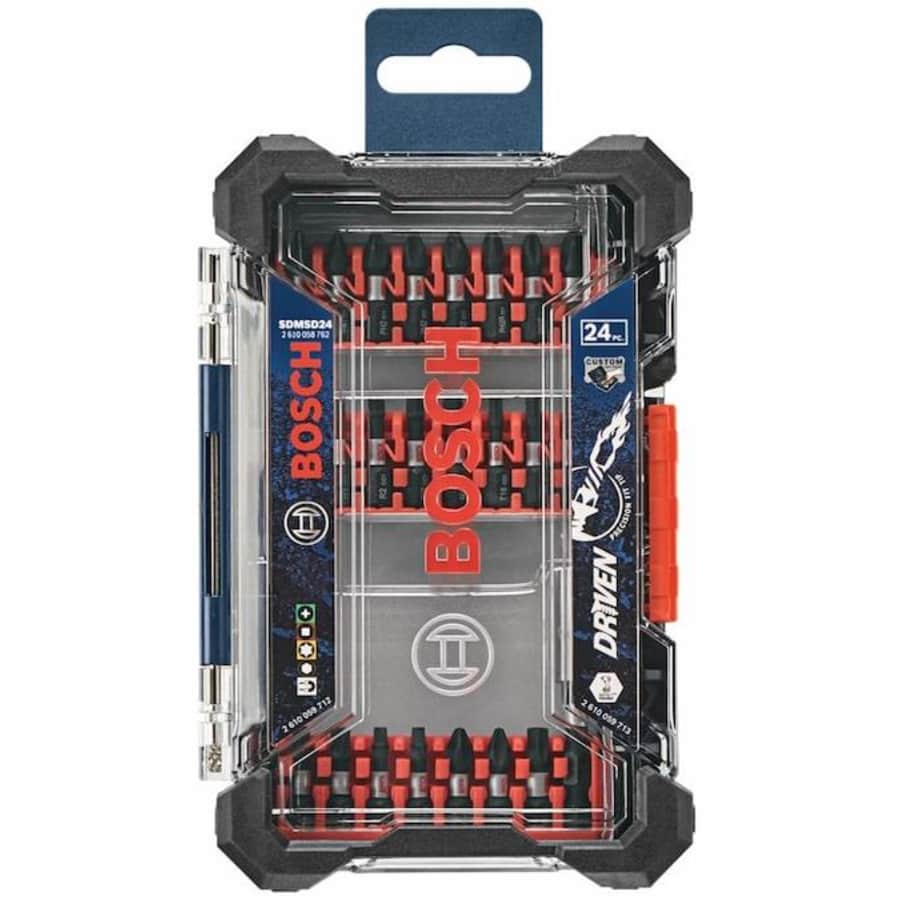 Bosch 24-Piece Driven Impact Screwdriving Custom Case Set for $13 Bosch 24-Piece Driven Impact Screwdriving Custom Case Set for $13