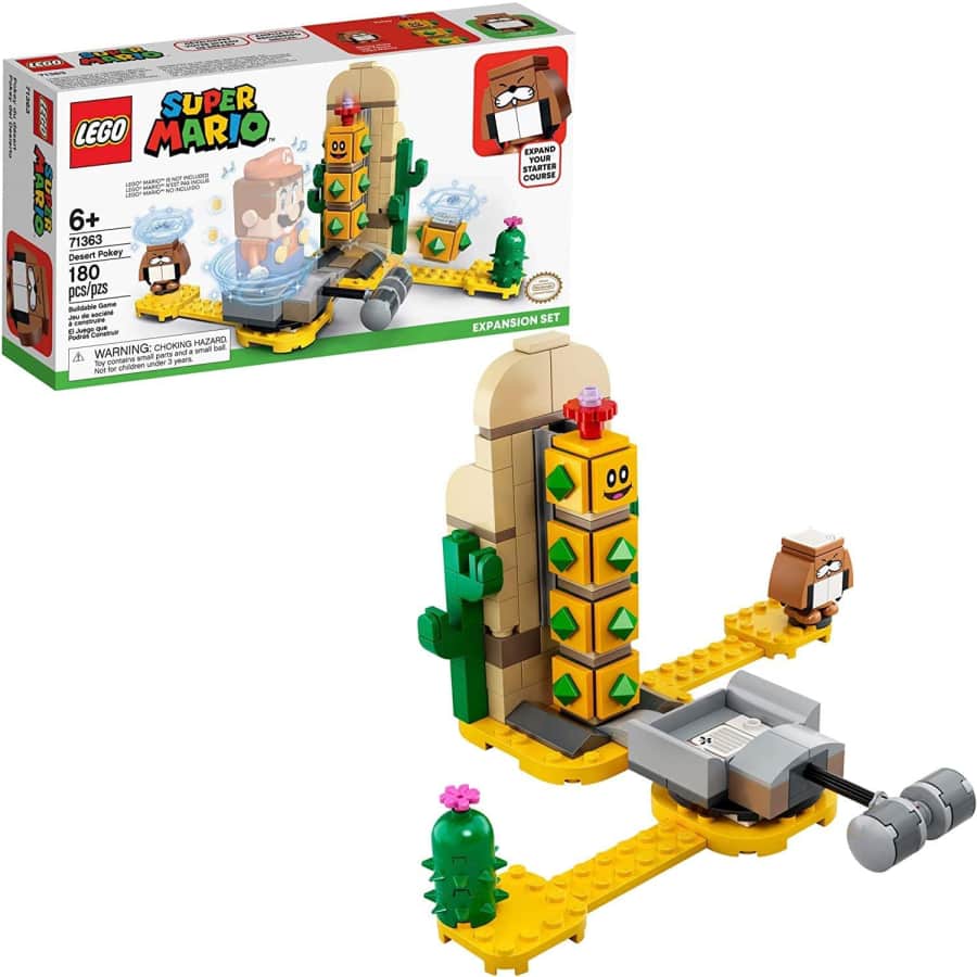 LEGO Super Mario Desert Pokey Expansion Set for $43