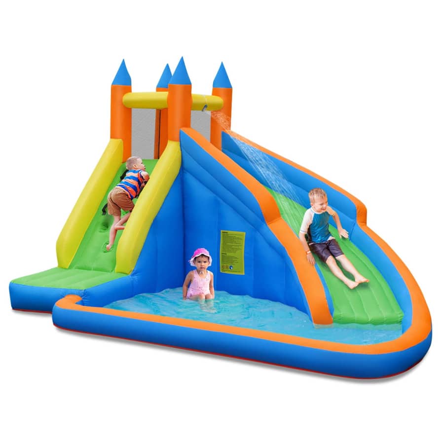 Costway Inflatable Mighty Bounce House / Water Slide / Splash Pool for $160 Costway Inflatable Mighty Bounce House / Water Slide / Splash Pool for $160