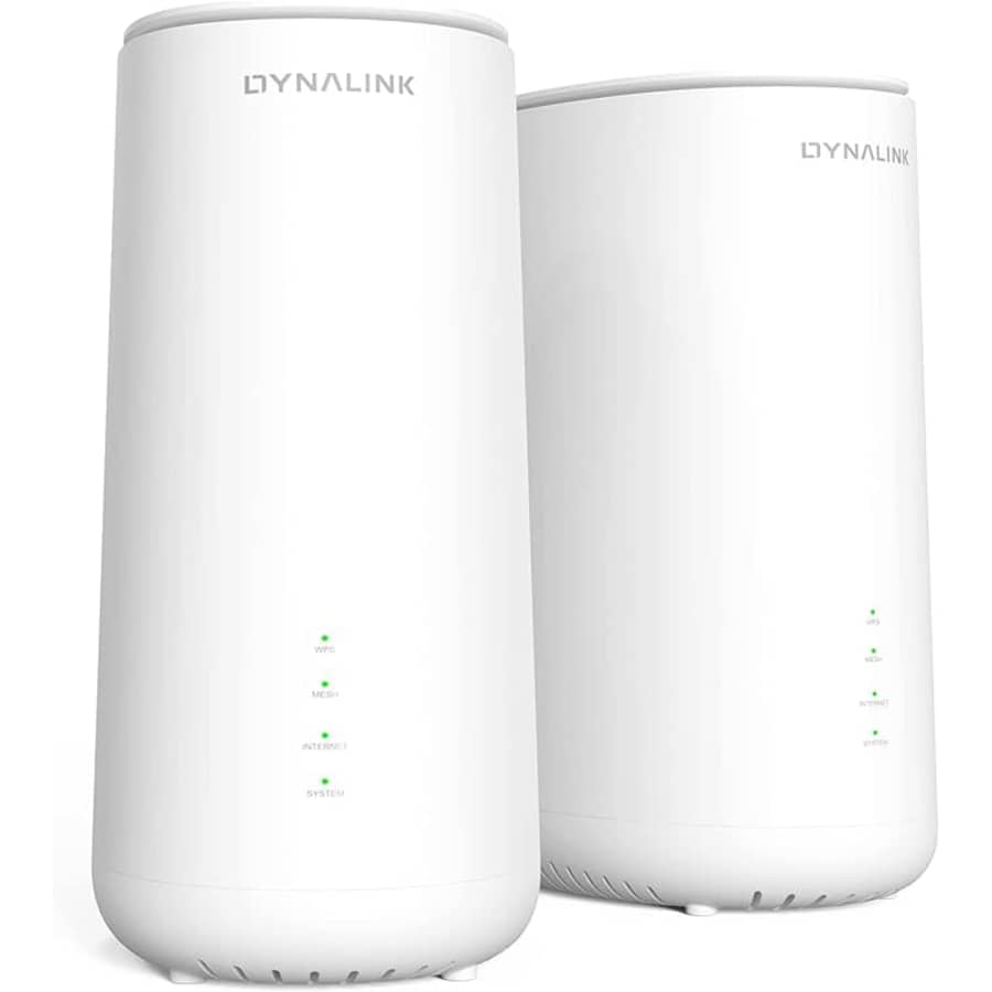 Dynalink AXE10200 Tri-Band WiFi 6E Whole Home Mesh System for $100 Dynalink AXE10200 Tri-Band WiFi 6E Whole Home Mesh System for $100