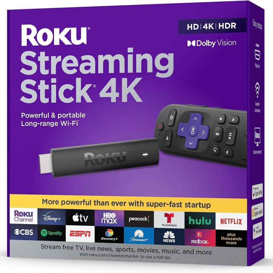 Roku Streaming Stick 4K: $29