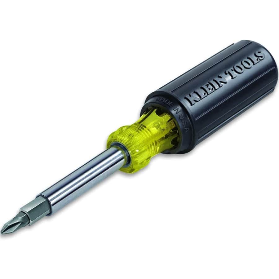 Klein Tools 11-in-1 Multi-Bit Screwdriver: $14 Klein Tools 11-in-1 Multi-Bit Screwdriver: $14