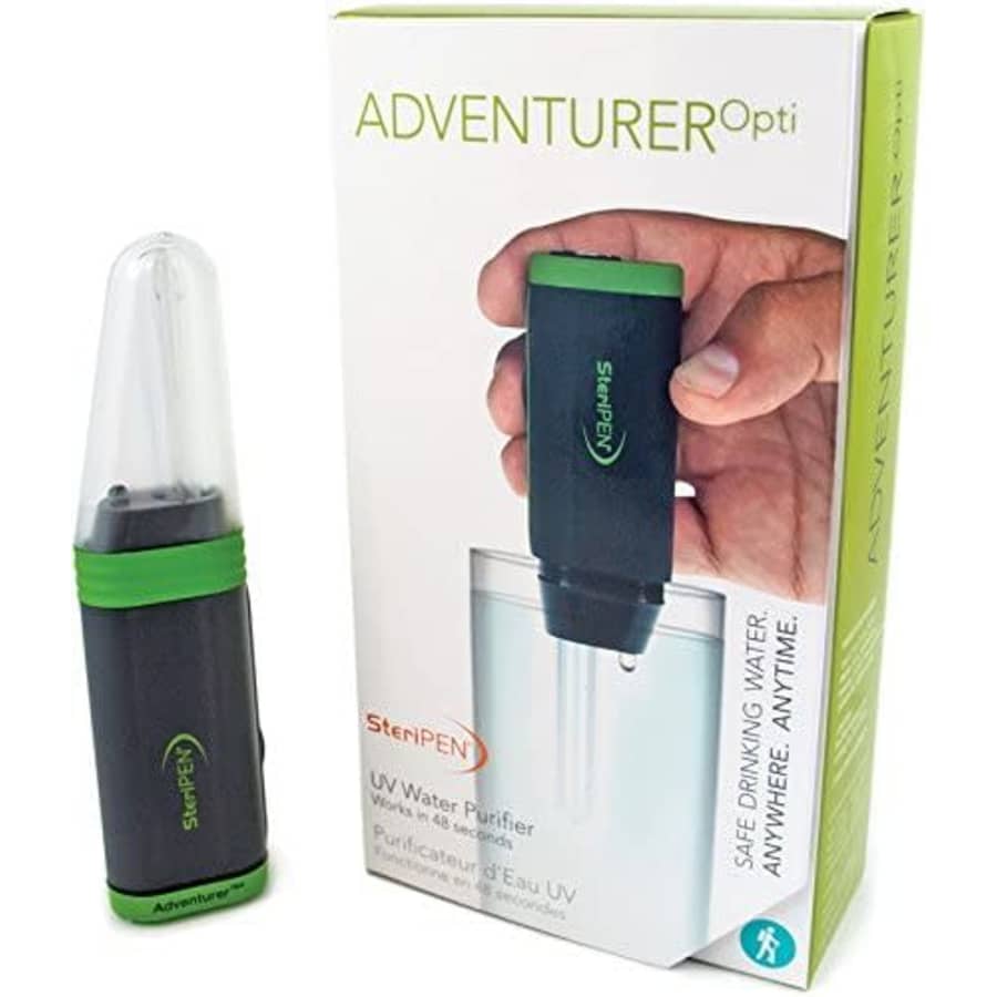 SteriPen Adventurer Opti Personal UV Water Purifier for $98