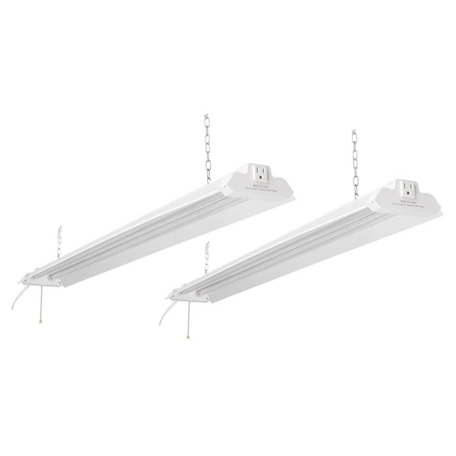 Honeywell 5,000-Lumen 4-Foot LED Metal Shop Light 2-Pack for $35 for members