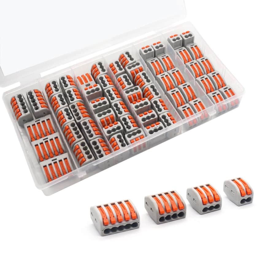 60-Piece Wire Connectors Nuts Assortment Kit for $14 60-Piece Wire Connectors Nuts Assortment Kit for $14