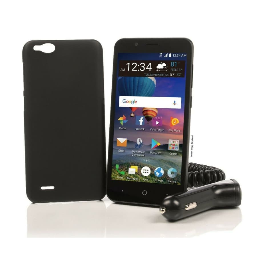 Tracfone ZTE ZFive C Prepaid Smartphone w/ 1 Year of Service for $40 Tracfone ZTE ZFive C Prepaid Smartphone w/ 1 Year of Service for $40