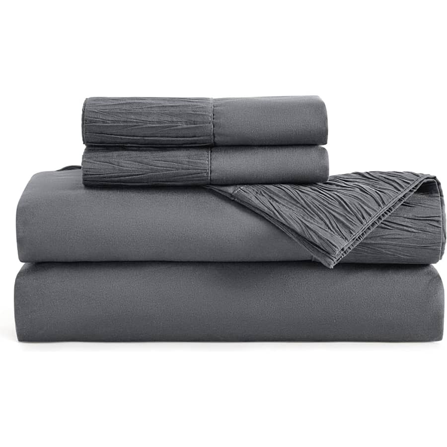 Bedsure 4-Piece Queen Sheet Set for $17