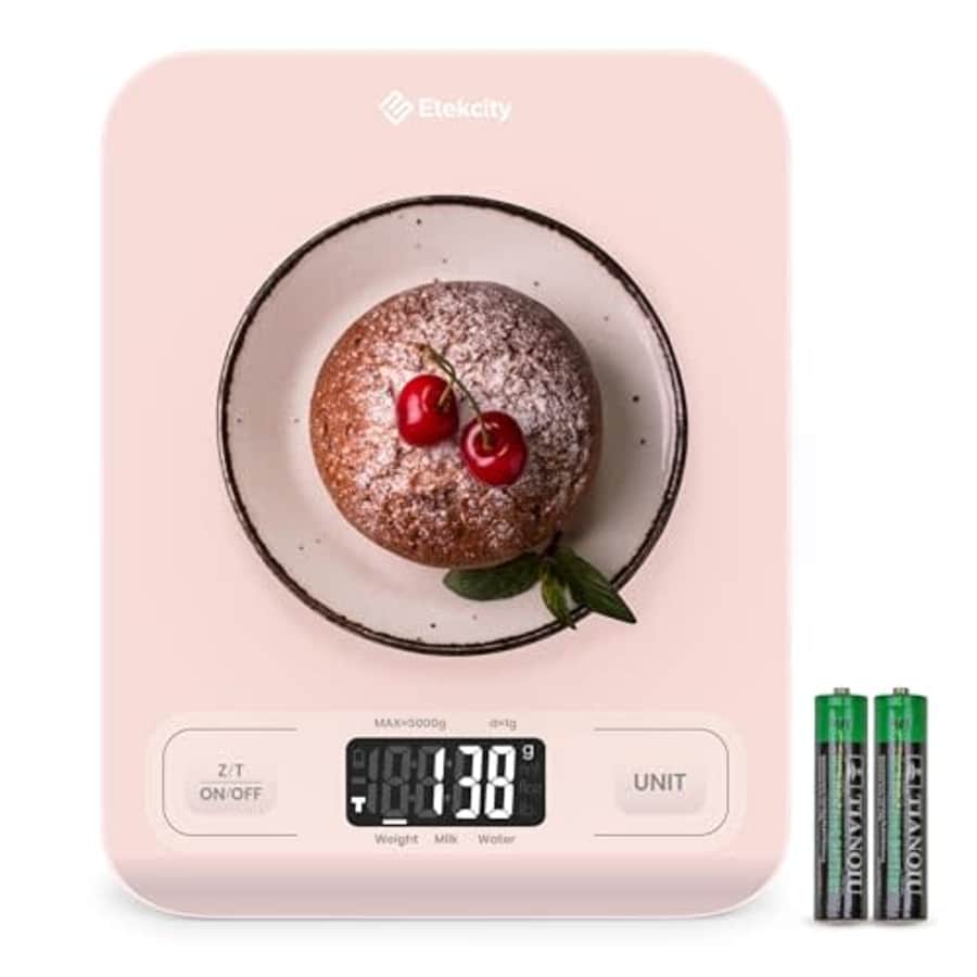 Etekcity Food Kitchen Scale, Digital Grams and Ounces for Weight Loss, Baking, Cooking, Keto and for $29