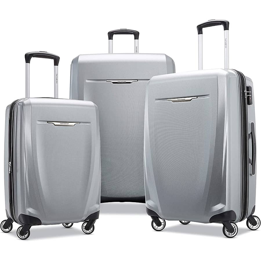 Samsonite Winfield 3 DLX 3-Piece Hardside Expandable Luggage Set for $500 Samsonite Winfield 3 DLX 3-Piece Hardside Expandable Luggage Set for $500