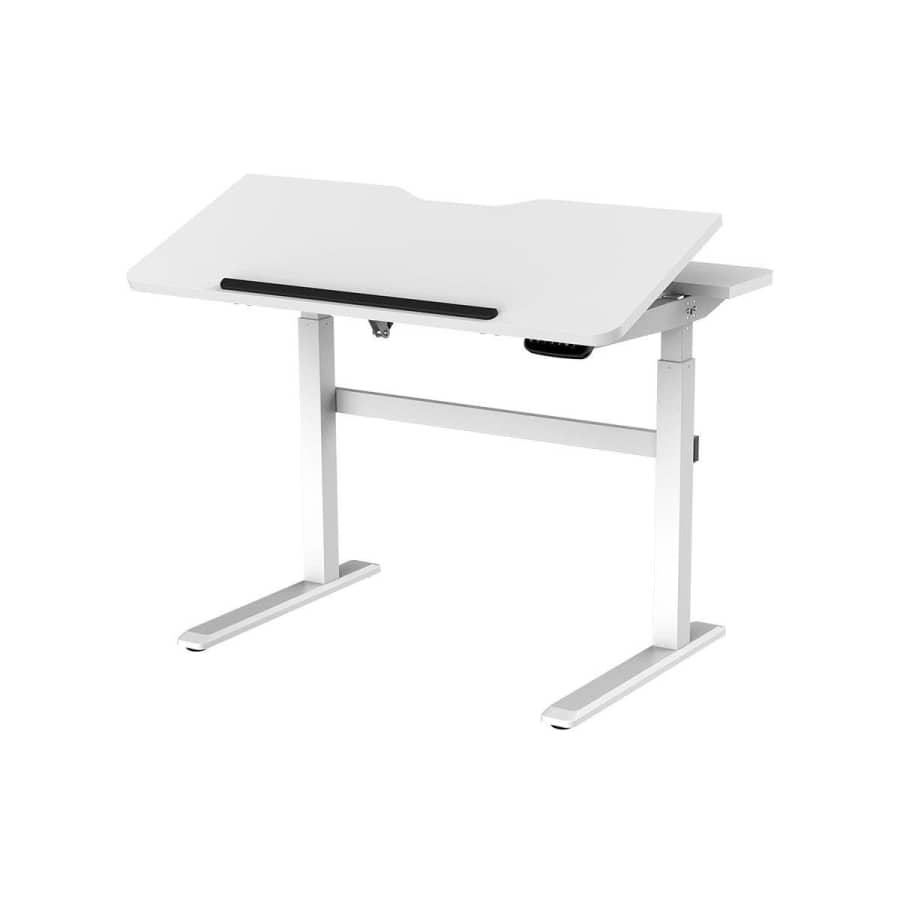 Monoprice Workstream Sit-Stand Desk with Tilting Adjustable-Angle Top for $260 Monoprice Workstream Sit-Stand Desk with Tilting Adjustable-Angle Top for $260
