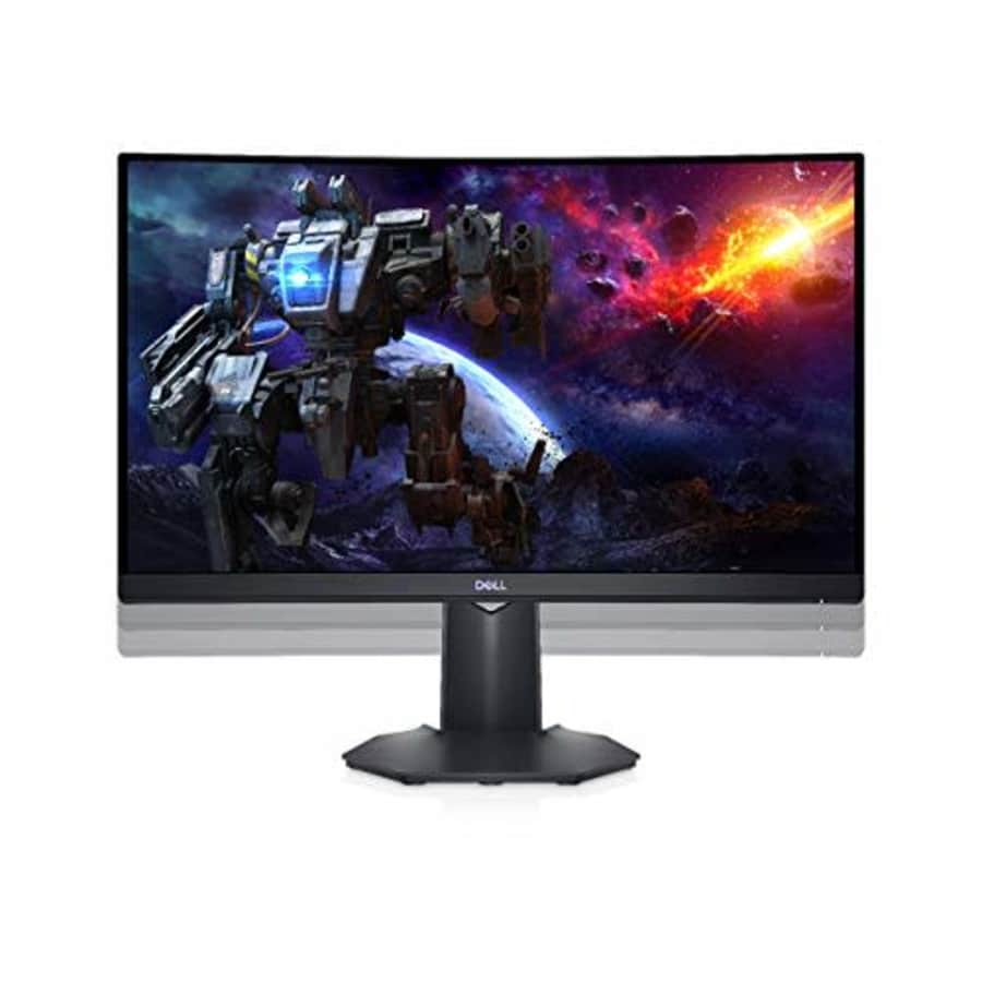 Dell - 24" VA LED FHD Curved Gaming Monitor (HDMI 2.0, Display Port 1.2) - Black (S2422HG) for $298 Dell - 24" VA LED FHD Curved Gaming Monitor (HDMI 2.0, Display Port 1.2) - Black (S2422HG) for $298