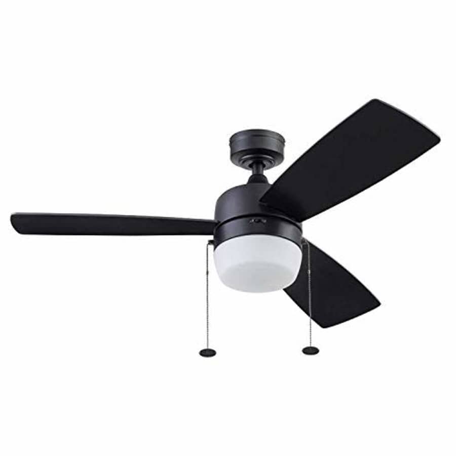 Honeywell Ceiling Fans 51476-01 Barcaderro Ceiling Fan, 44, Matte Black for $103