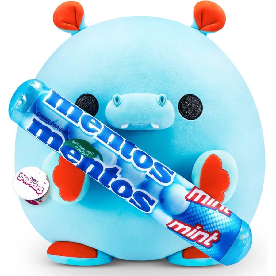 Snackles Mentos Hippo 14" Plush for $10