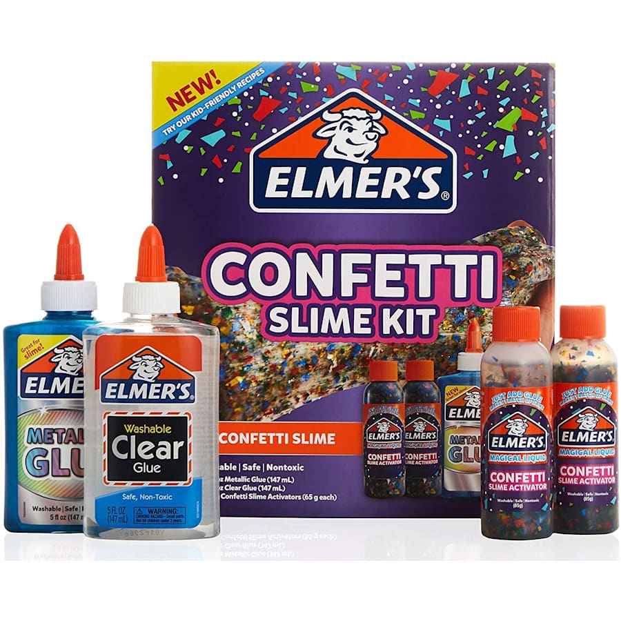 Elmer's Confetti Slime Kit for $8 Elmer's Confetti Slime Kit for $8
