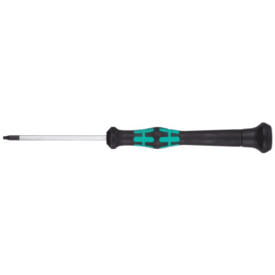 Wera 05118044003 Kraftform Micro 2067 Torx BO Electronics Precision Screwdriver, TX7 Head, 60mm for $14