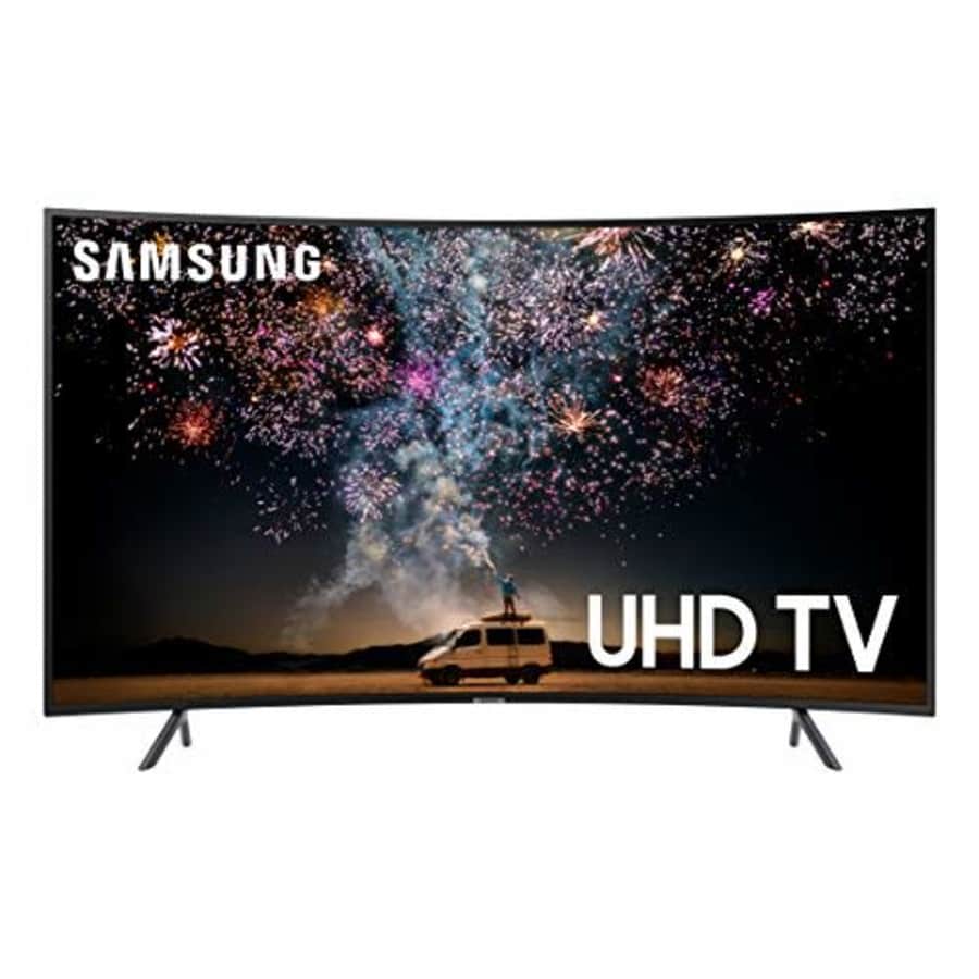 Samsung UN65RU7300FXZA Curved 65-Inch 4K UHD 7 Series Ultra HD Smart TV with HDR and Alexa&hellip; for $698