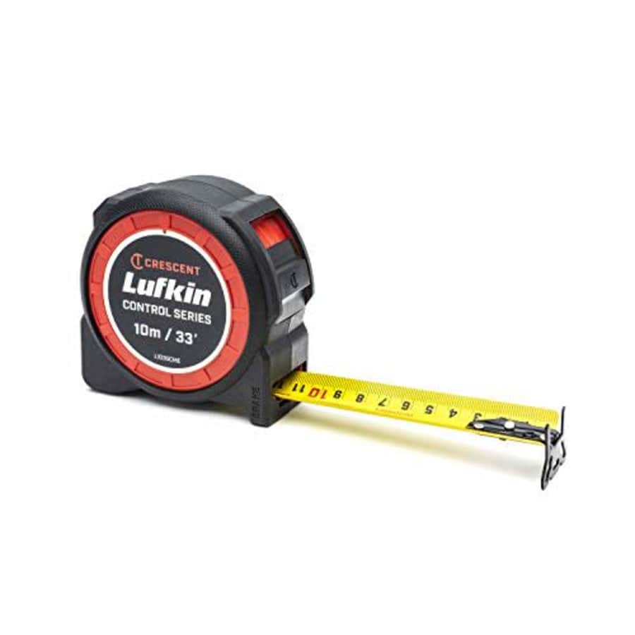Crescent Lufkin 1-3/16 x 10M/35' Command Control Series Yellow Clad Tape Measure - L1035CME for $19