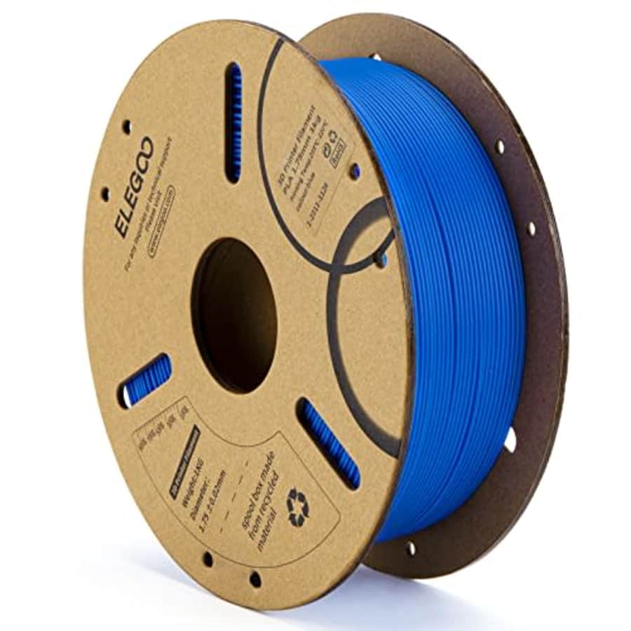 ELEGOO PLA Filament 1.75mm 3D Printer Filament, Dimensional Accuracy +/- 0.02 mm, Compatible with for $18