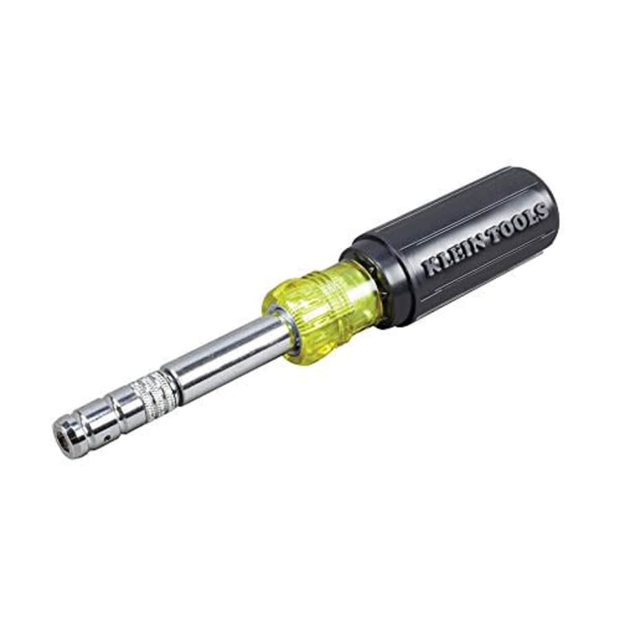 Klein Tools 32596 Multi-Bit Screwdriver /Nut Driver, Magnetic 8-in-1 HVAC Slide Drive Tool with for $27