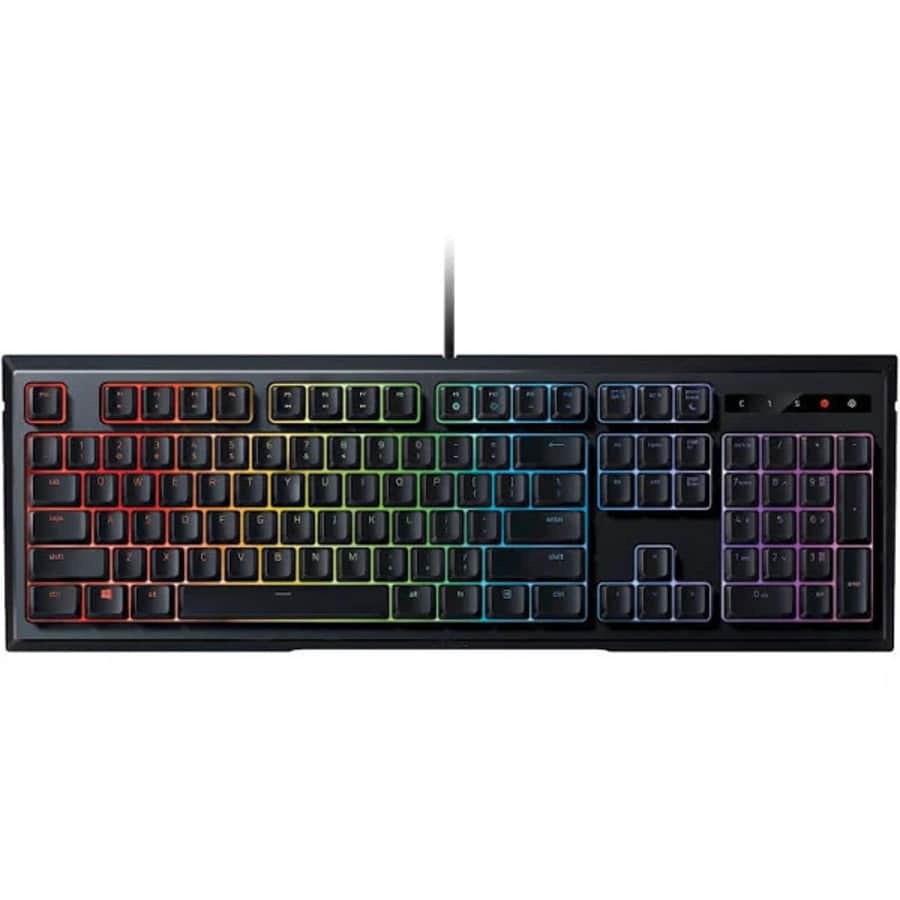 Razer Ornata Chroma RGB Mecha-Membrane Gaming Keyboard for $30