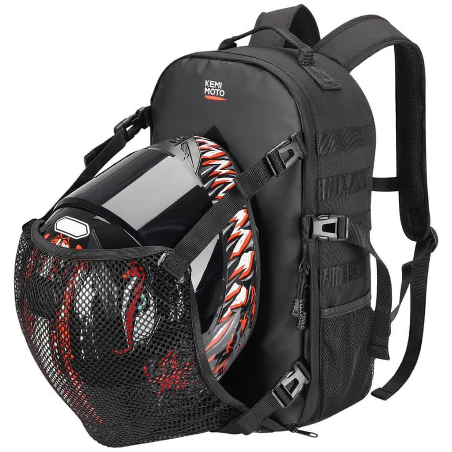 Kemimoto 20L Motorcycle Helmet Bag for $41 Kemimoto 20L Motorcycle Helmet Bag for $41