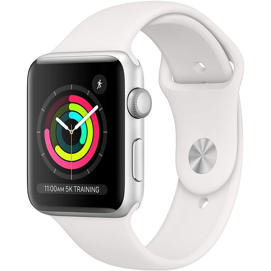 Apple Watch Series 3 GPS 42mm Aluminum Smartwatch for $119