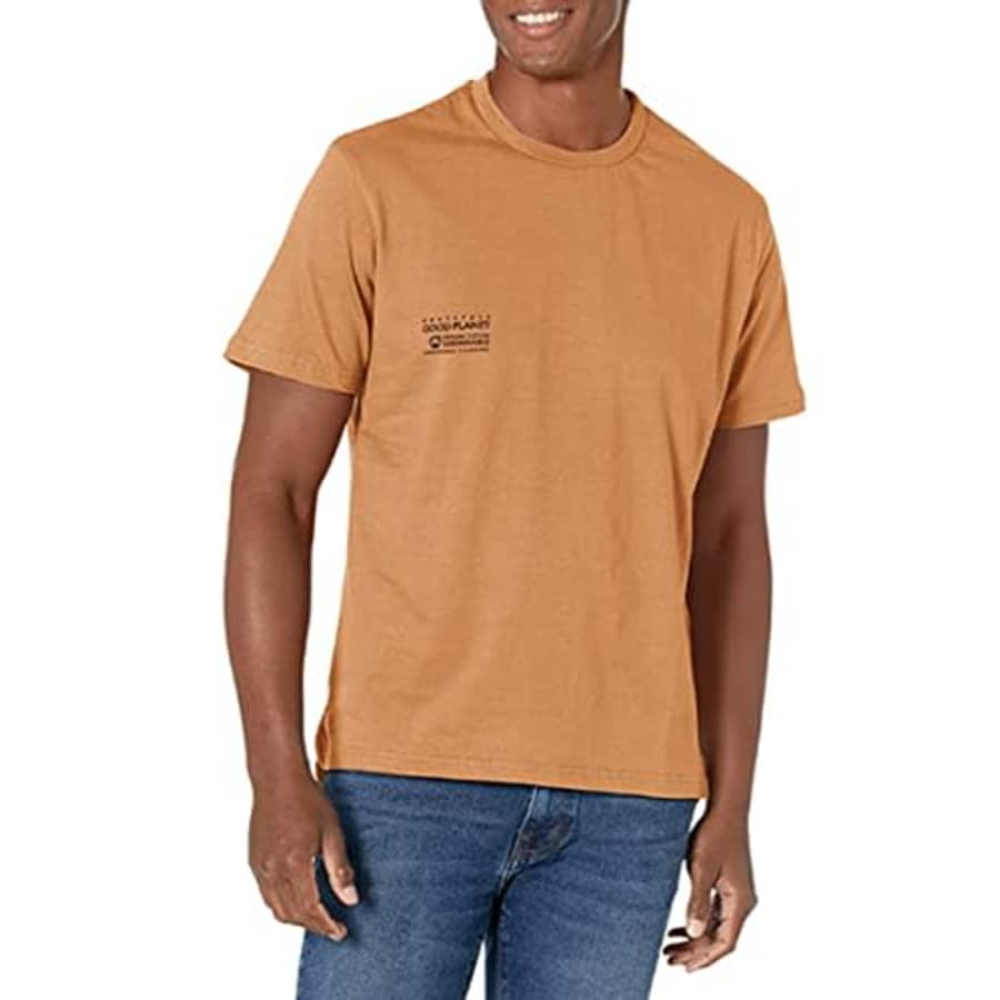 Southpole Men's 100% Organic Cotton T-Shirt, Sand (SS22), X-Large for $17