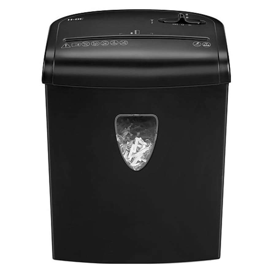 Fellowes Essentials Powershred H-8C 8-Sheet Cross-Cut Personal Shredder for $45 Fellowes Essentials Powershred H-8C 8-Sheet Cross-Cut Personal Shredder for $45