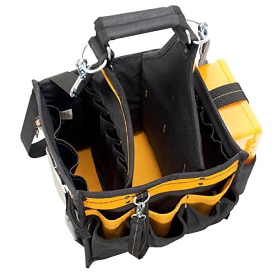 DeWalt DG5582 Electrical and Maintenance Tool Carrier & Parts Tray, 11 In., 23 Pocket for $80 DeWalt DG5582 Electrical and Maintenance Tool Carrier & Parts Tray, 11 In., 23 Pocket for $80