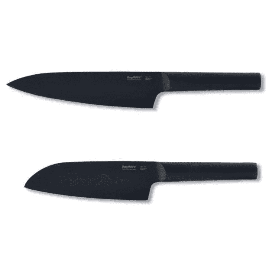 BergHOFF Ron 2-Piece Chef and Santoku Knife Set for $50