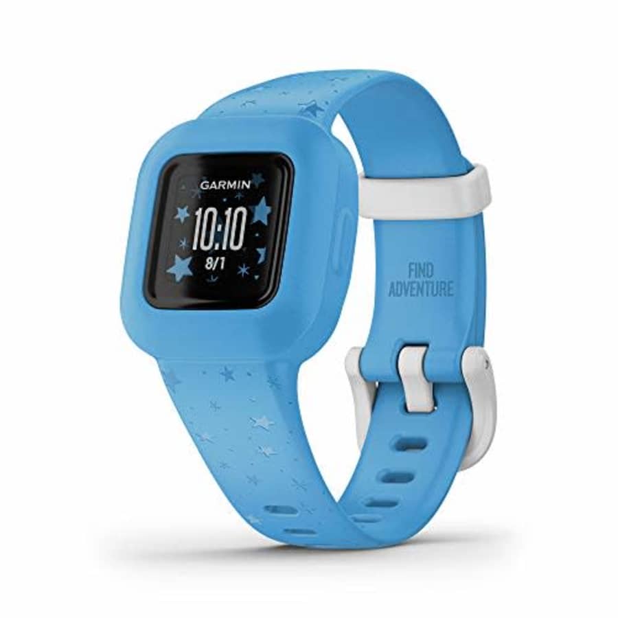 Garmin vivofit jr. 3, Fitness Tracker for Kids, Includes Interactive App Experience, Swim-Friendly, for $90 Garmin vivofit jr. 3, Fitness Tracker for Kids, Includes Interactive App Experience, Swim-Friendly, for $90