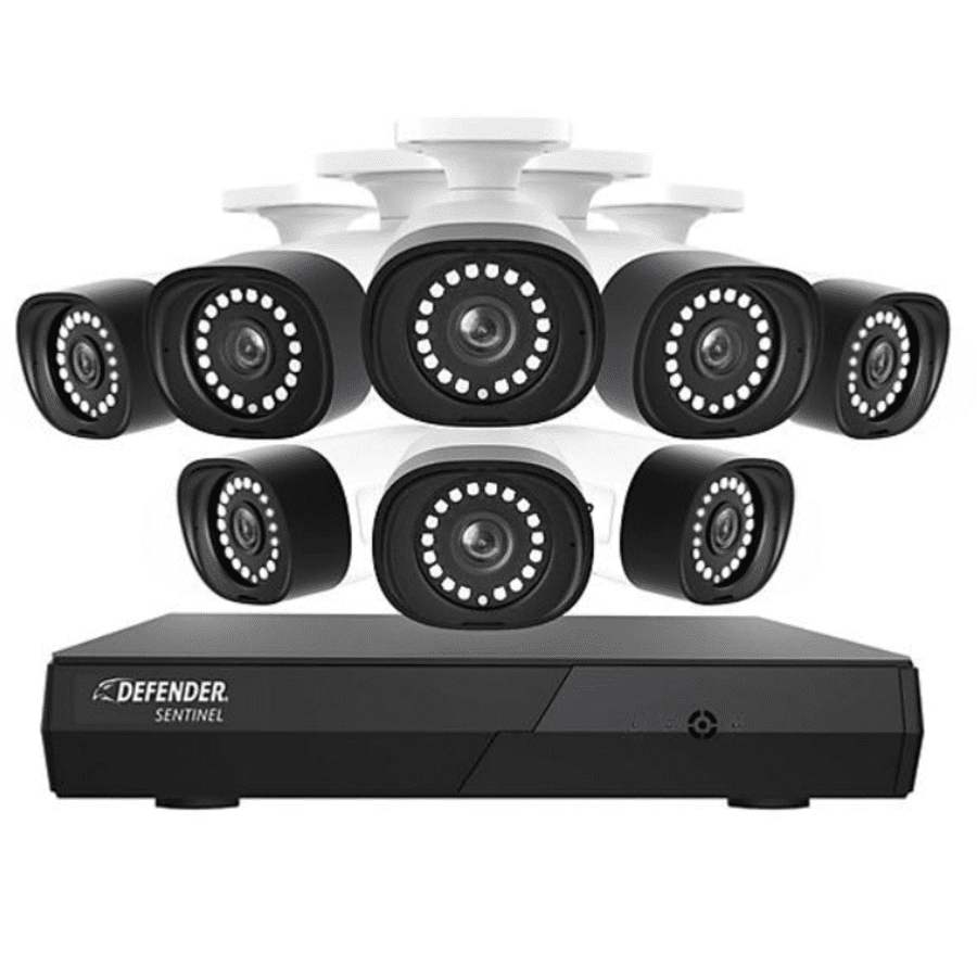 Defender Sentinel 4K Ultra HD POE Wired NVR Security System for $400 for members