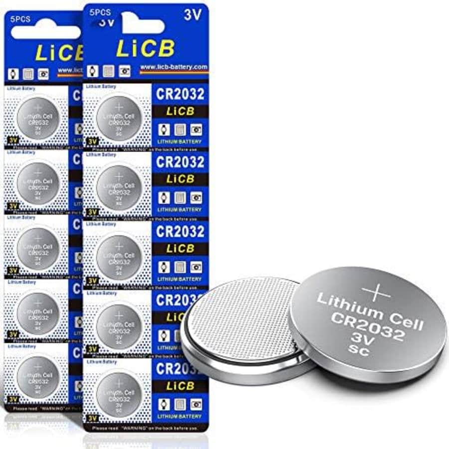 LiCB CR2032 3V Lithium Battery 10-Pack for $6 LiCB CR2032 3V Lithium Battery 10-Pack for $6