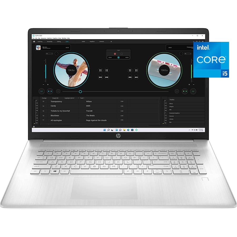 HP 11th-Gen i5 17.3" Laptop for $579