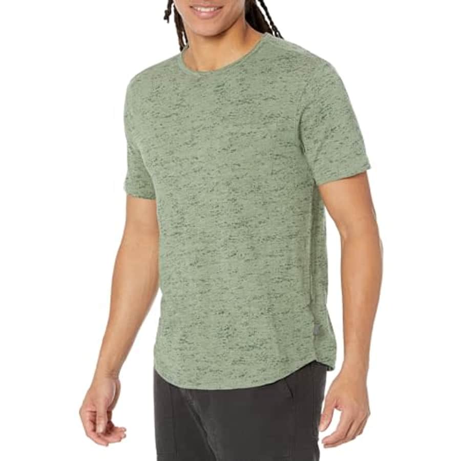 John Varvatos Men's Cooper Short Sleeve Crew Tee Shirt, Legume for $17 John Varvatos Men's Cooper Short Sleeve Crew Tee Shirt, Legume for $17