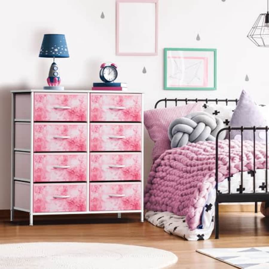 Sorbus Dresser with 8 Drawers - Furniture Storage Chest Tower Unit for Bedroom, Hallway, Closet, for $85 Sorbus Dresser with 8 Drawers - Furniture Storage Chest Tower Unit for Bedroom, Hallway, Closet, for $85