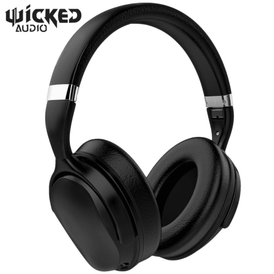 Wicked Audio HUM 900 Over Ear HiFi Stereo Bluetooth Wireless Headphones for $24