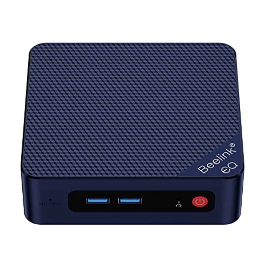 Beelink EQ12 Mini PC with Processor N100(4C/4T), 16G DDR5 500G SSD Mini Desktop Computer, Support for $205