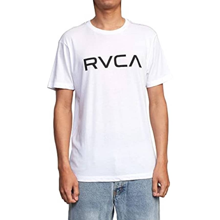 RVCA Men's Premium Red Stitch Short Sleeve Graphic Tee Shirt, Big White, XX-Large for $26 RVCA Men's Premium Red Stitch Short Sleeve Graphic Tee Shirt, Big White, XX-Large for $26
