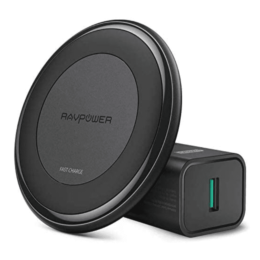 RAVPower Turbo 10W Wireless Charger with Universal Compatibility for $10 RAVPower Turbo 10W Wireless Charger with Universal Compatibility for $10