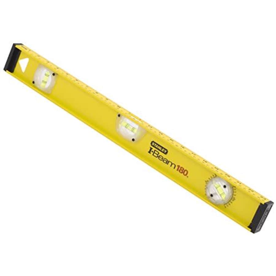 Stanley 42-324 24" Yellow I-Beam Level for $18