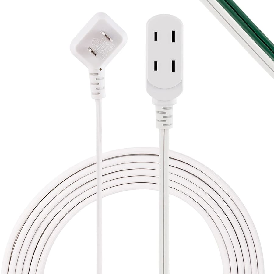 Philips Accessories 15-Foot 3-Outlet Flat Extension Cord for $8