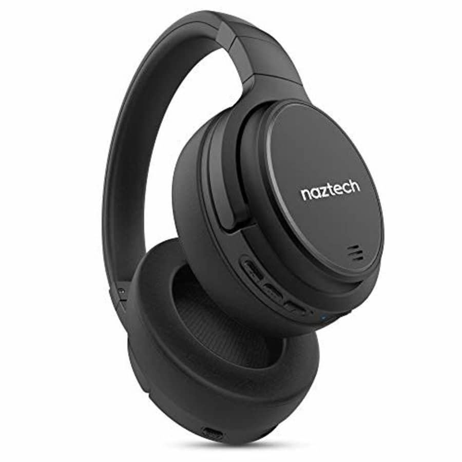 Naztech 15136 Driver ANC1000 Active Noise-Canceling Over-Ear Wireless Headphones with Microphone for $100 Naztech 15136 Driver ANC1000 Active Noise-Canceling Over-Ear Wireless Headphones with Microphone for $100