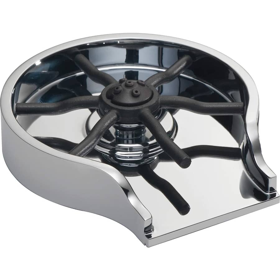 Delta Faucet Kitchen Sink Glass Rinser for $100