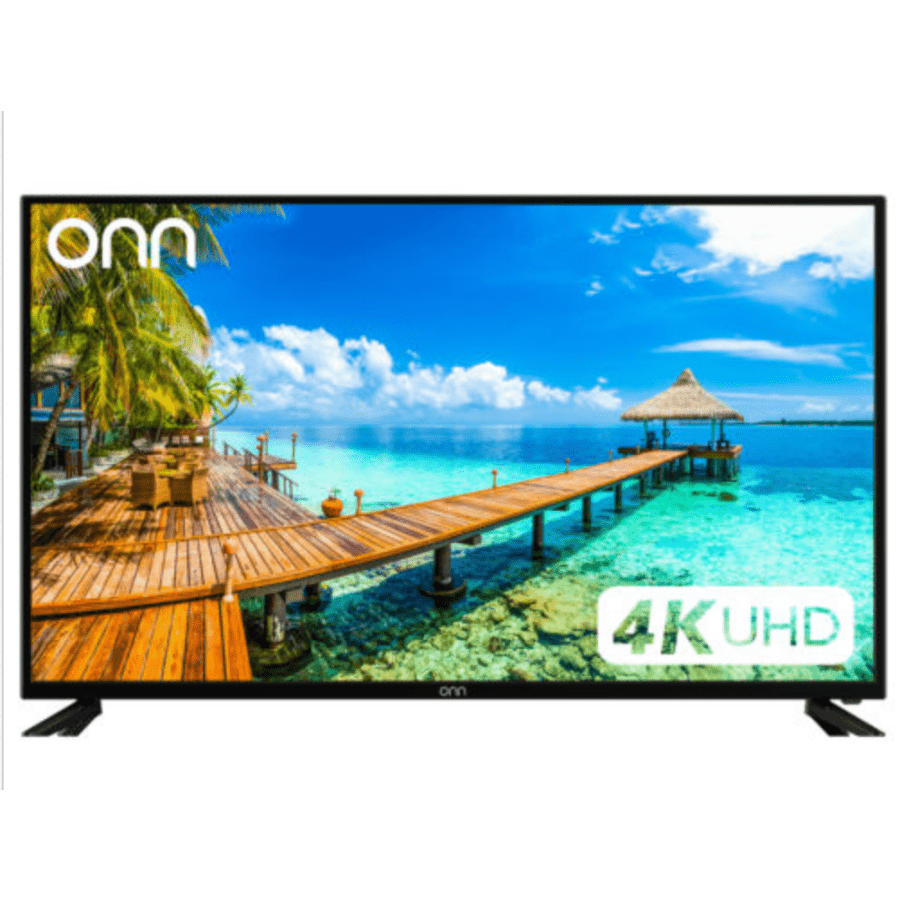 Onn 50" 4K Flat LED Ultra HD Television for $106