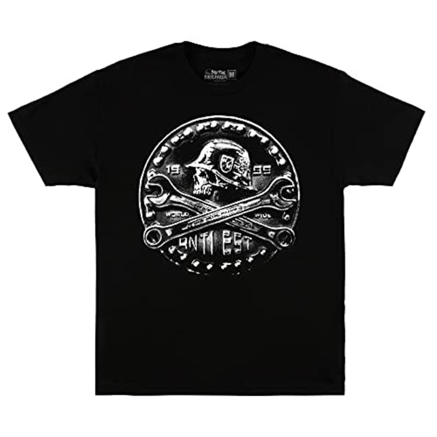 Metal Mulisha Men's Forge T-Shirt, Black, Small for $19