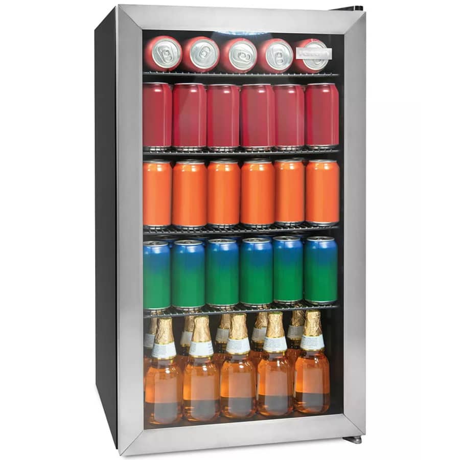 Igloo 3.5-Cu. Ft. Stainless Steel Beverage Cooler for $250 Igloo 3.5-Cu. Ft. Stainless Steel Beverage Cooler for $250